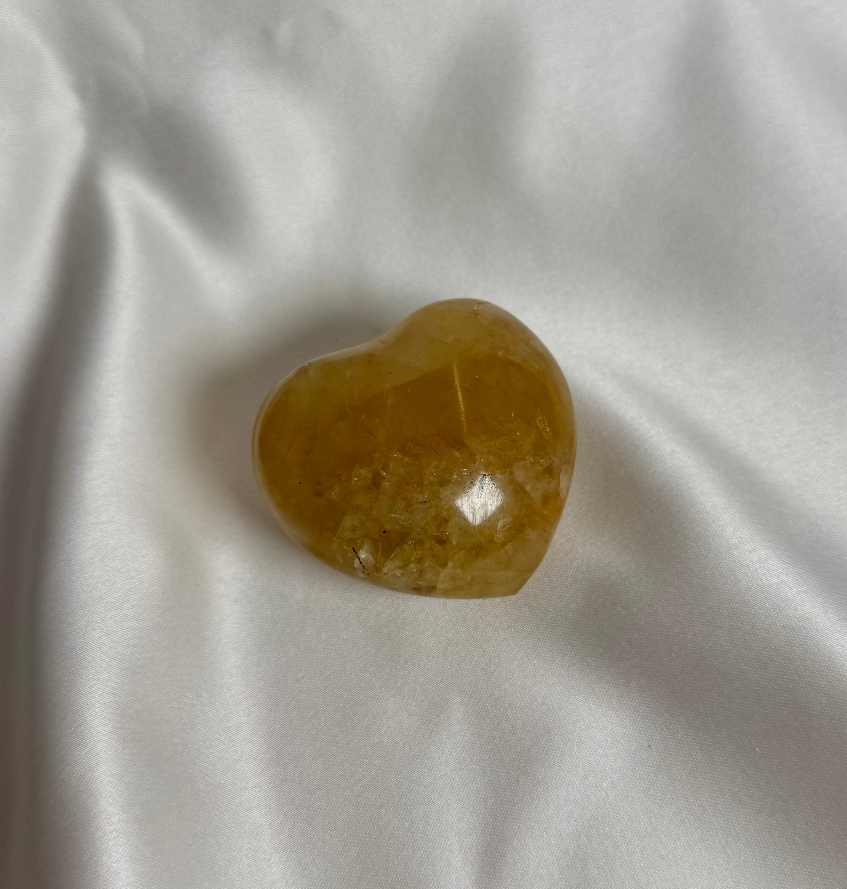 Limonietkwarts Hart (Golden Healer) Nr. 344