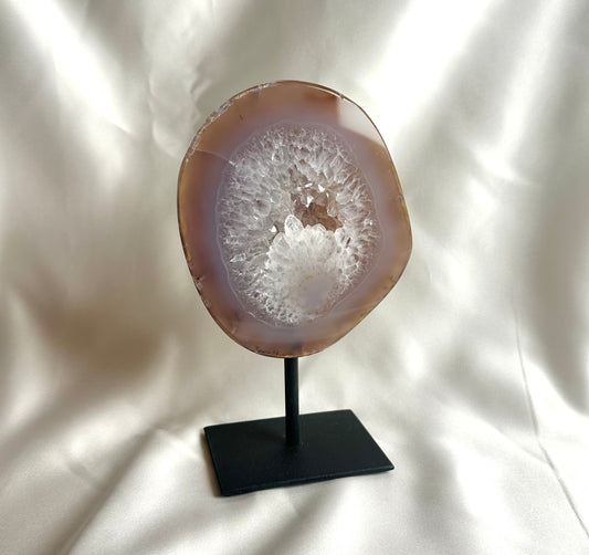 Agaat Geode M Op Standaard Nr. 105