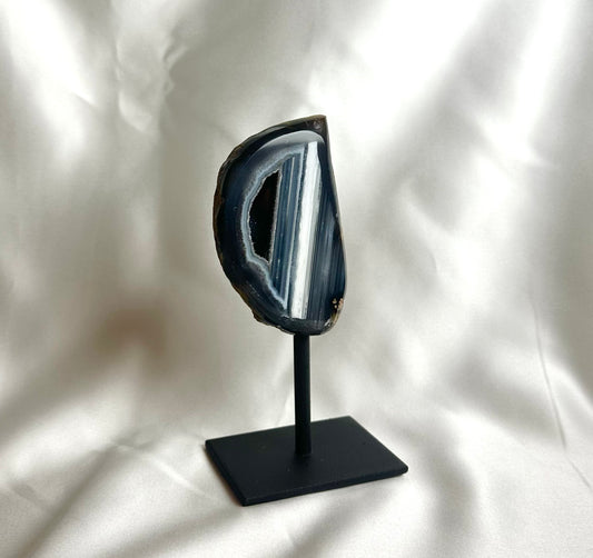 Agaat Geode S Op Standaard Nr. 107