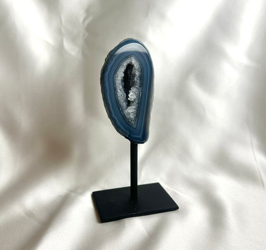 Agaat Geode S Op Standaard Nr. 108