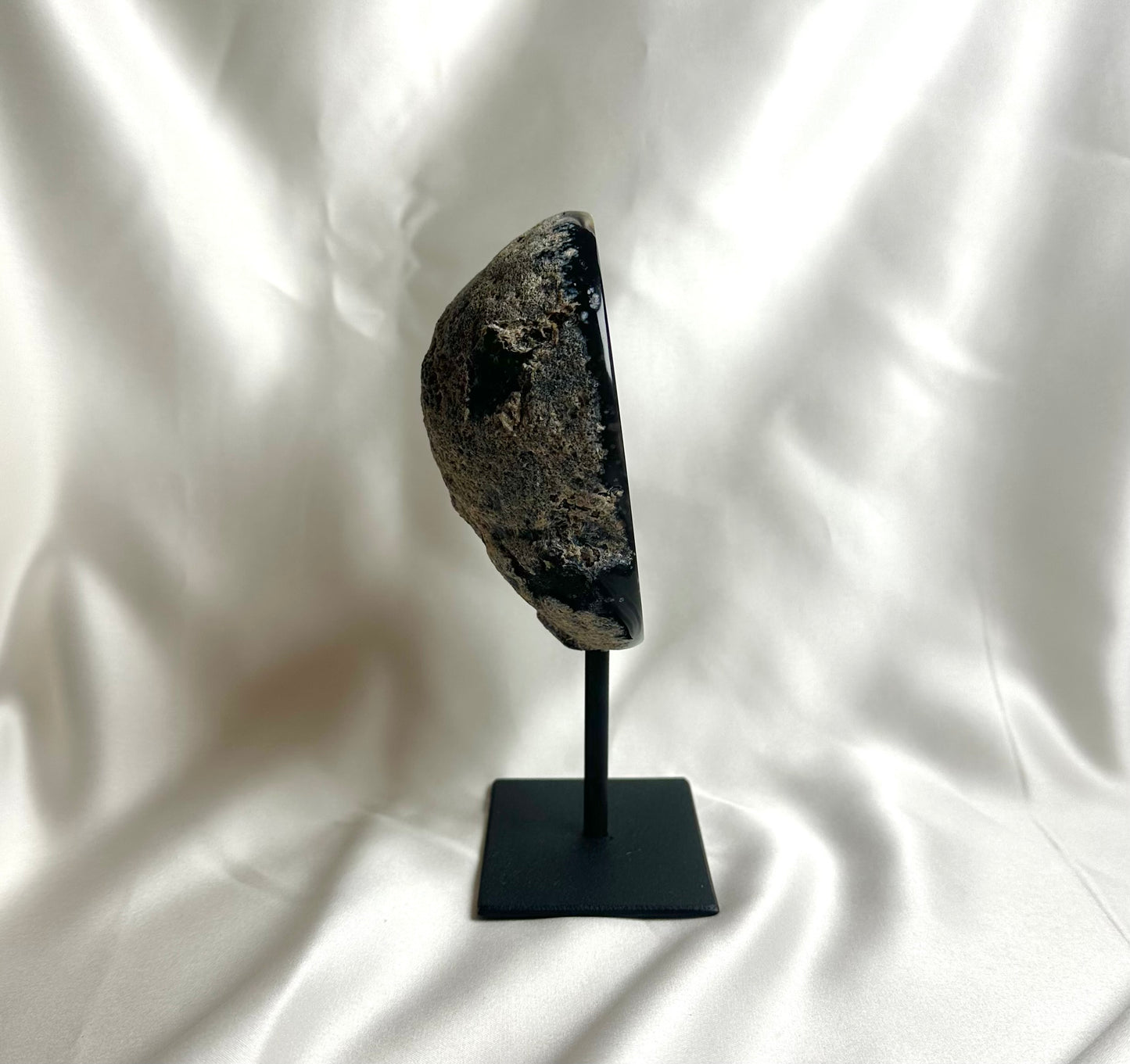 Agaat Geode M Op Standaard Nr. 106