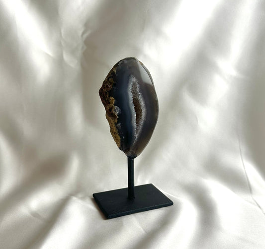 Agaat Geode S Op Standaard Nr. 110