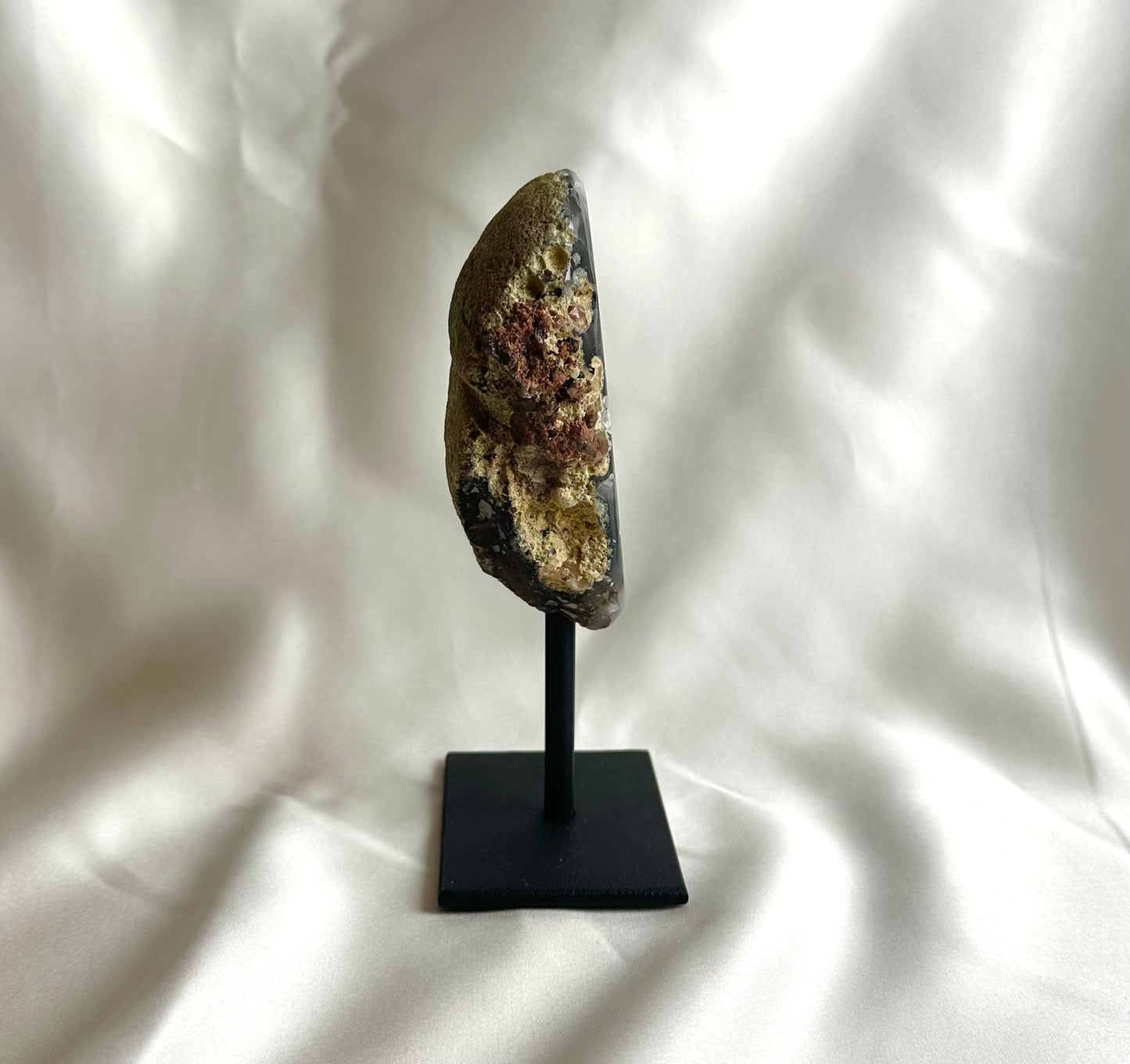Agaat Geode S Op Standaard Nr. 110