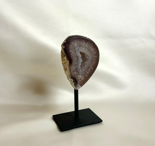 Agaat Geode S Op Standaard Nr. 102