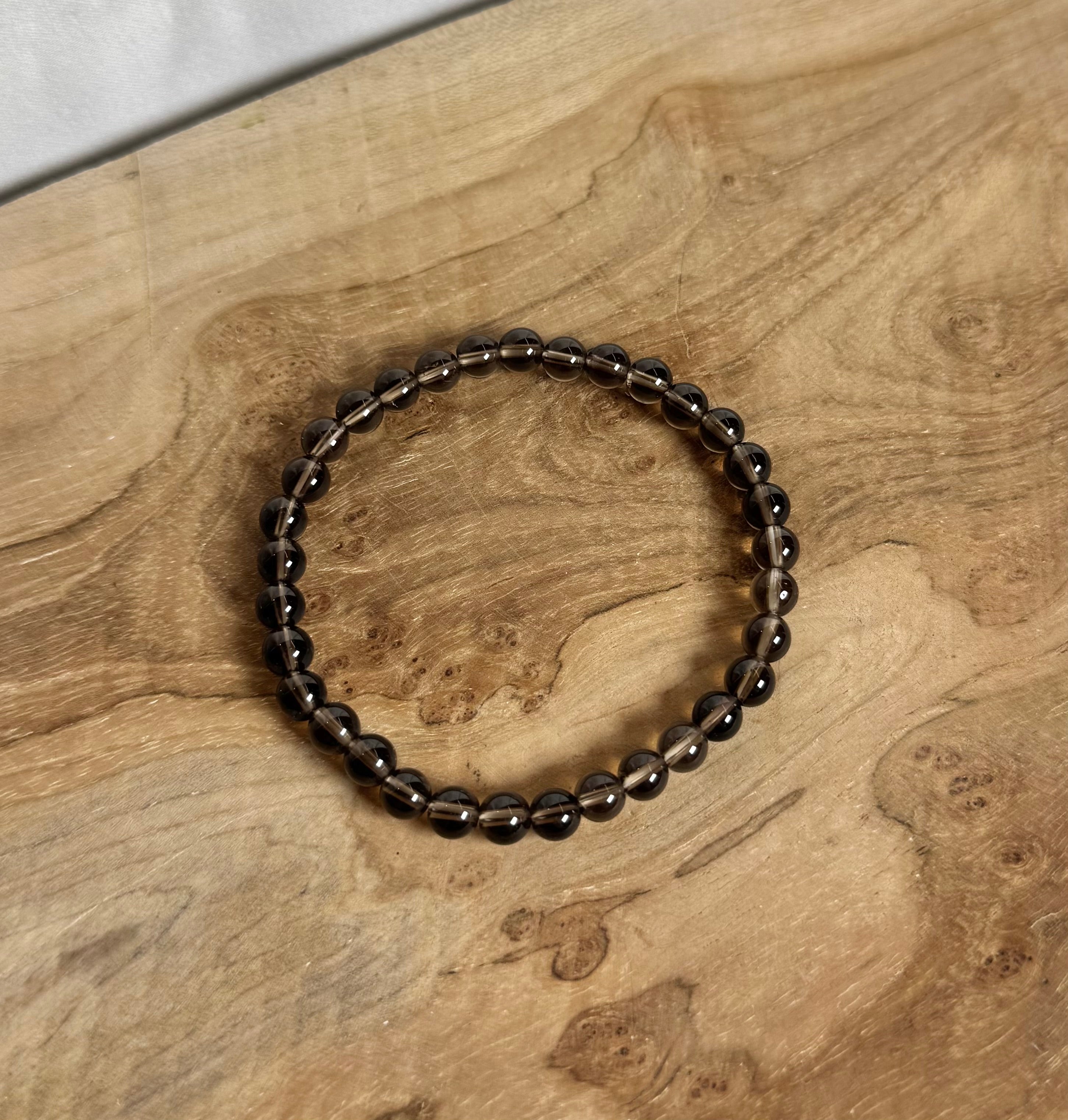 Rookkwarts Kogel Armband