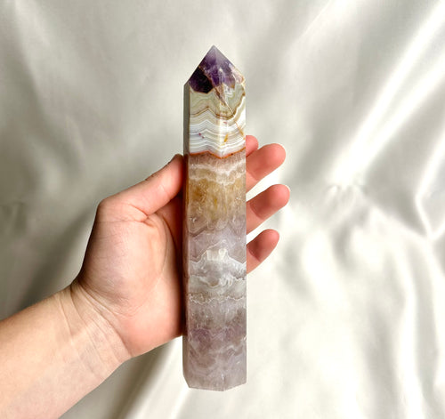Amethyst Agate Tower No. 137