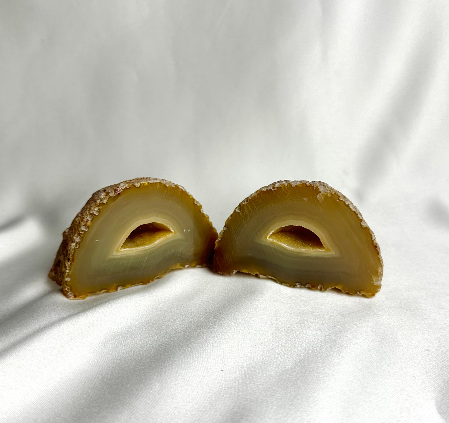 Agaat Geode Paar Nr. 162