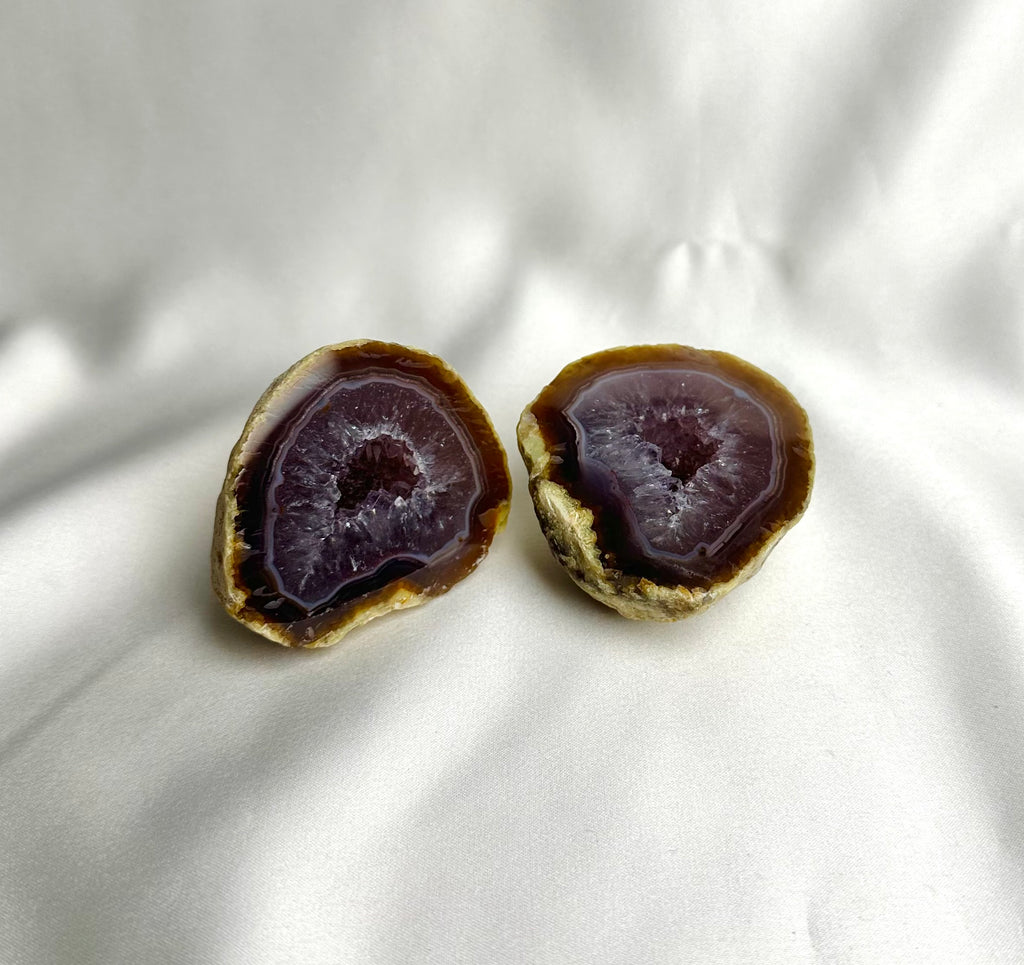 Agaat Geode Paar Nr. 163
