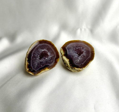 Agaat Geode Paar Nr. 163