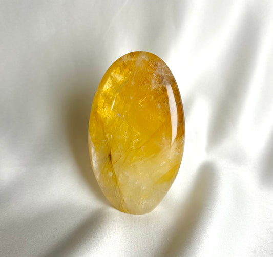 Limoniet Kwarts (Golden Healer) Sculptuur Nr. 154