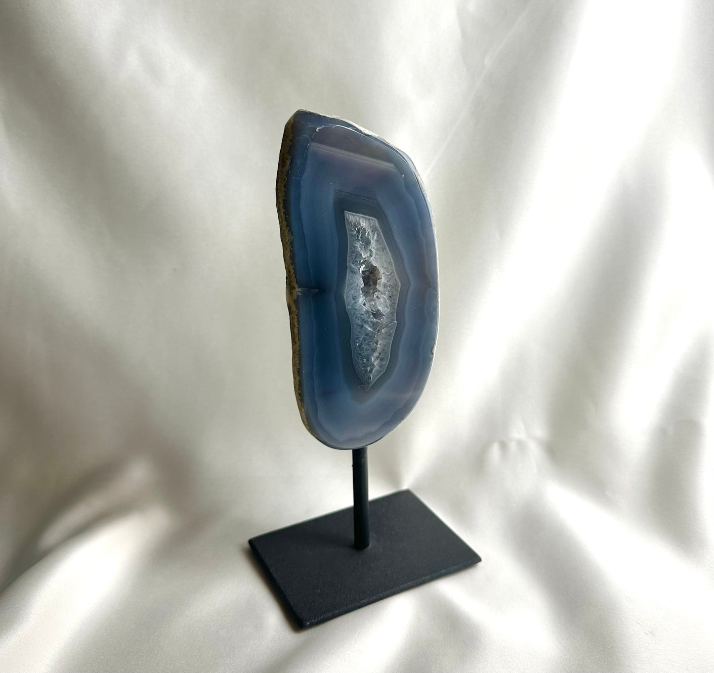 Agaat Geode M Op Standaard Nr. 169