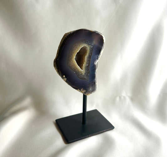 Agaat Geode M Op Standaard Nr. 165