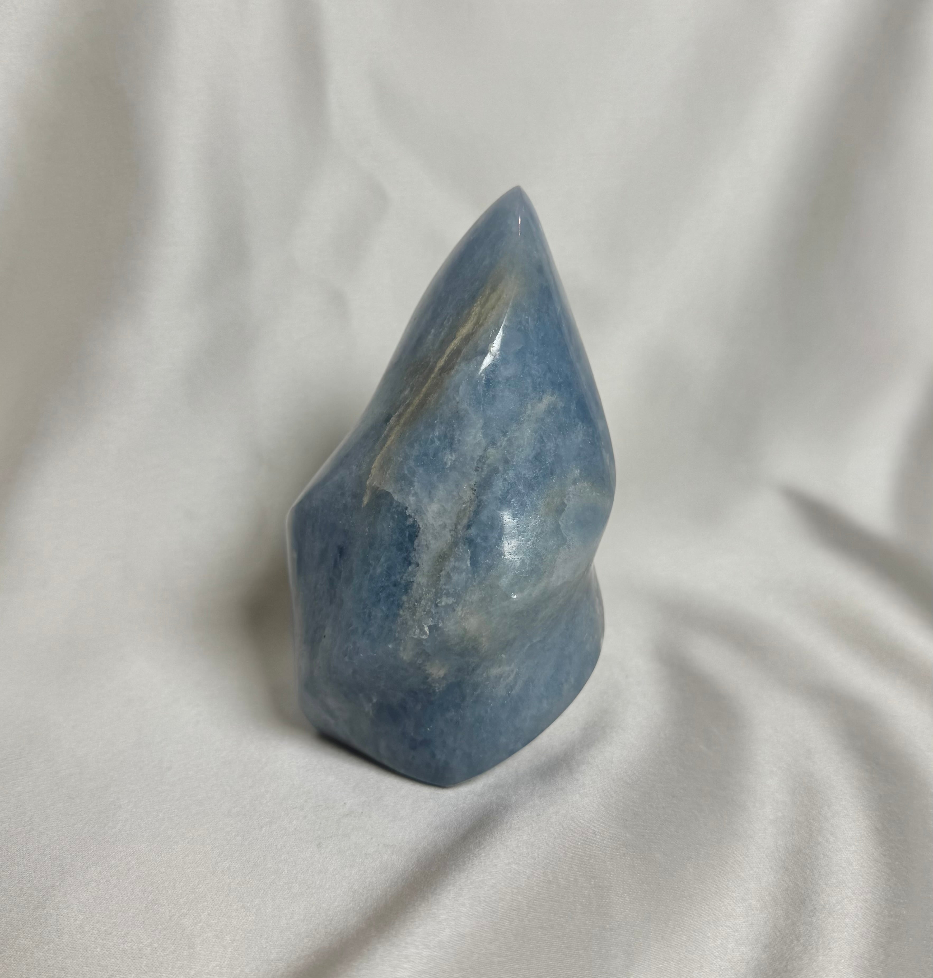 Blauwe Calciet Vlam Nr. 388