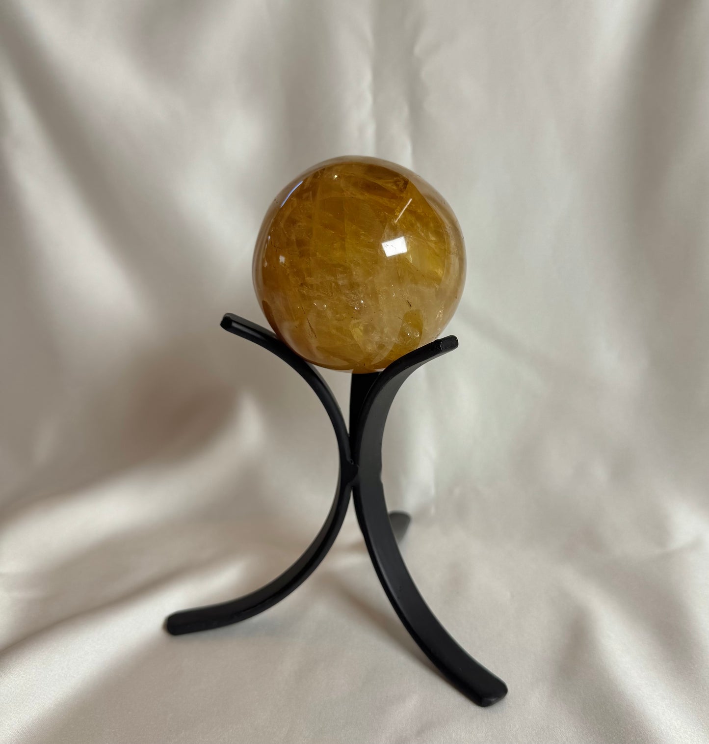 Limoniet Kwarts (Golden Healer) Bol + Standaard Nr. 418