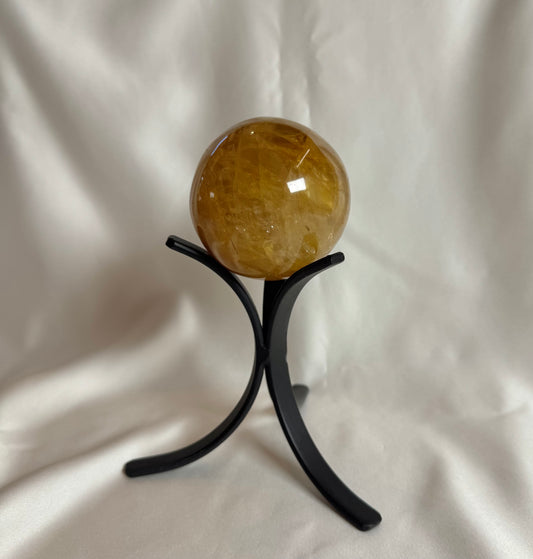 Limoniet Kwarts (Golden Healer) Bol + Standaard Nr. 418