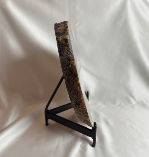 Agate Slice + Stand No. 420