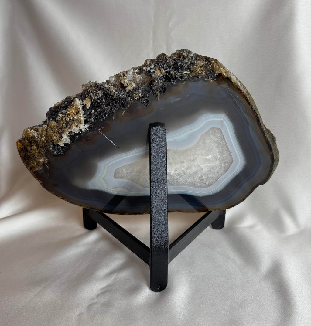 Agaat Schijf + Standaard Nr. 421