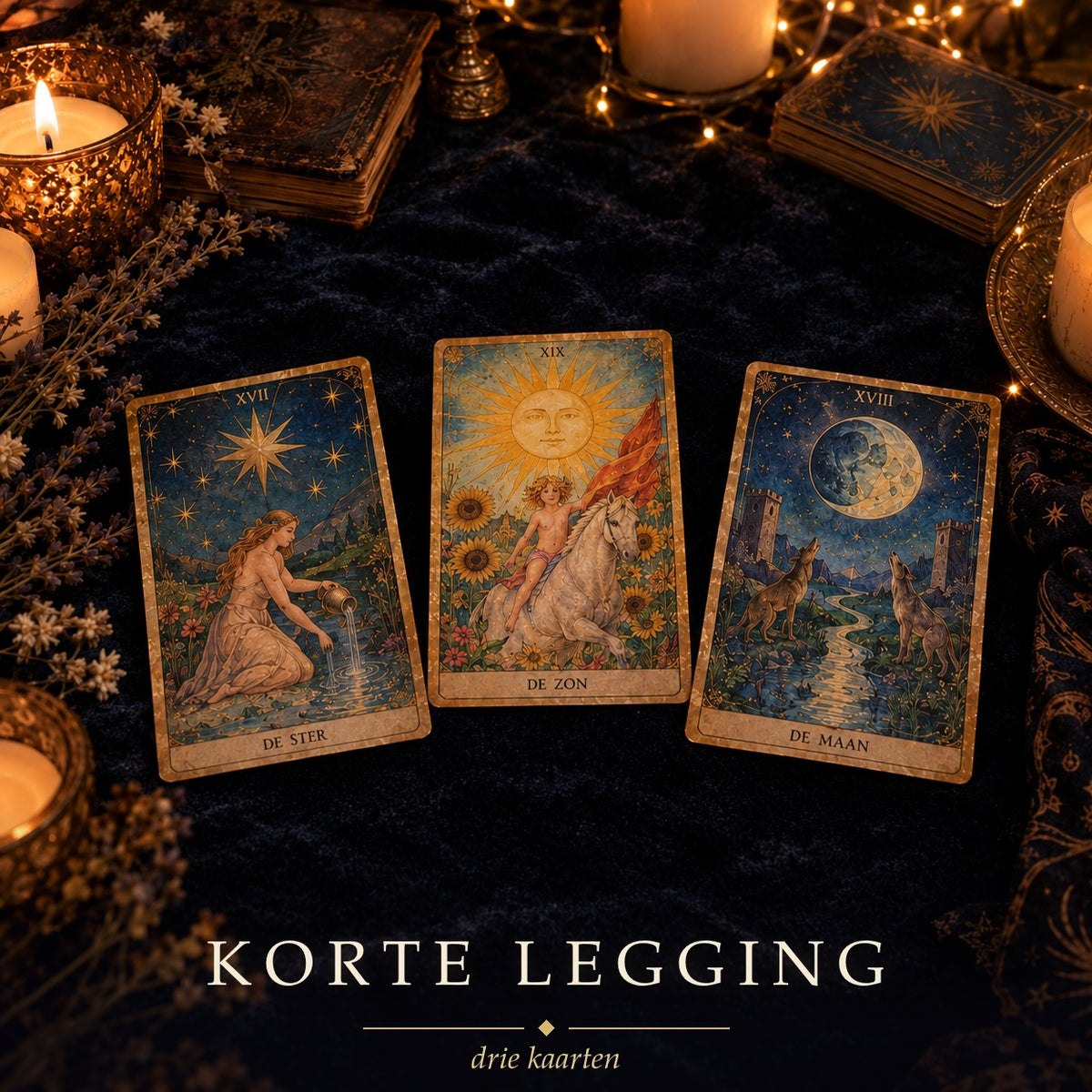 Korte legging - Tarot