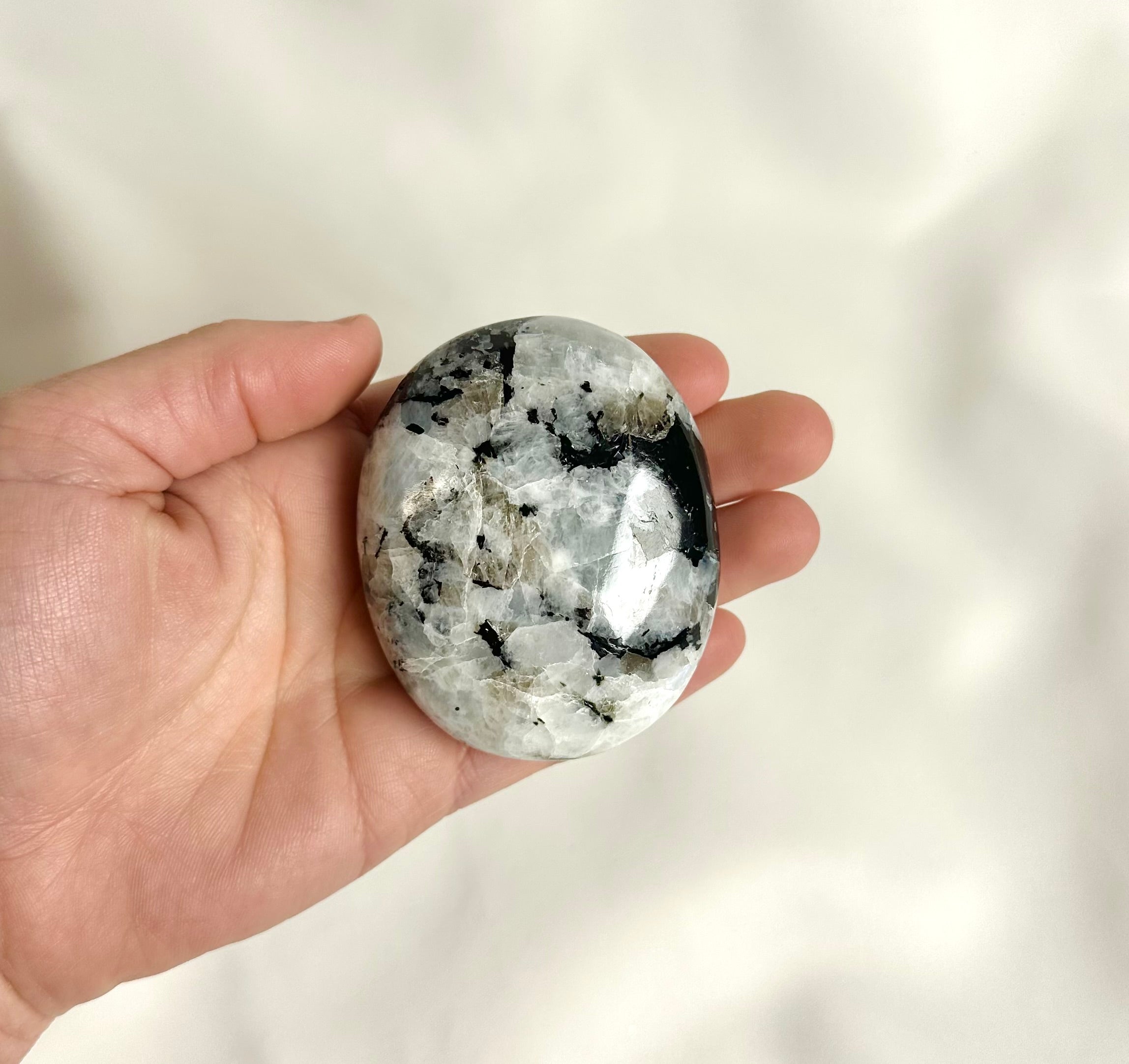 Regenboog Maansteen Handsteen