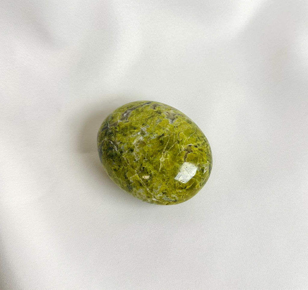 Groene Opaal Handsteen