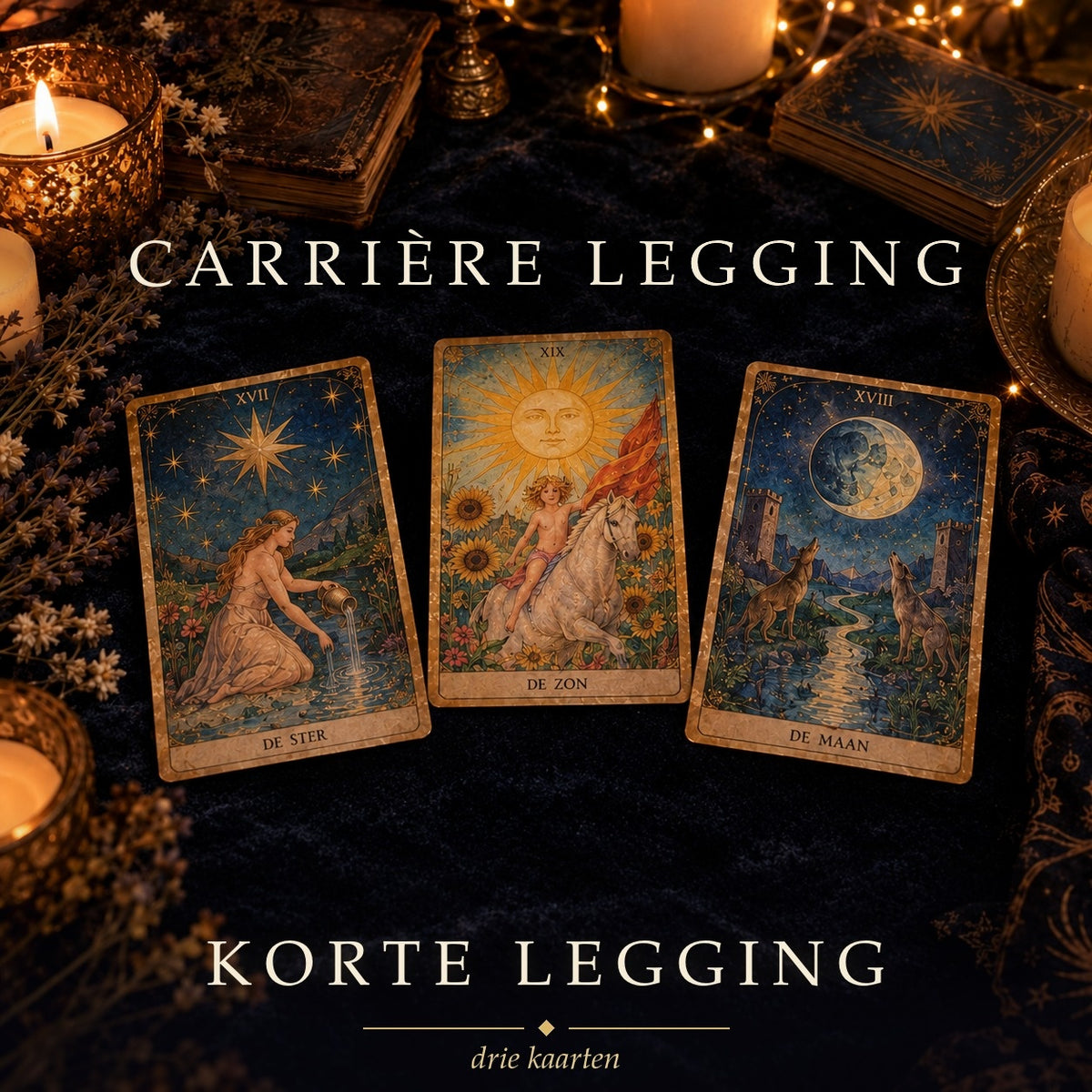 Korte legging - Tarot