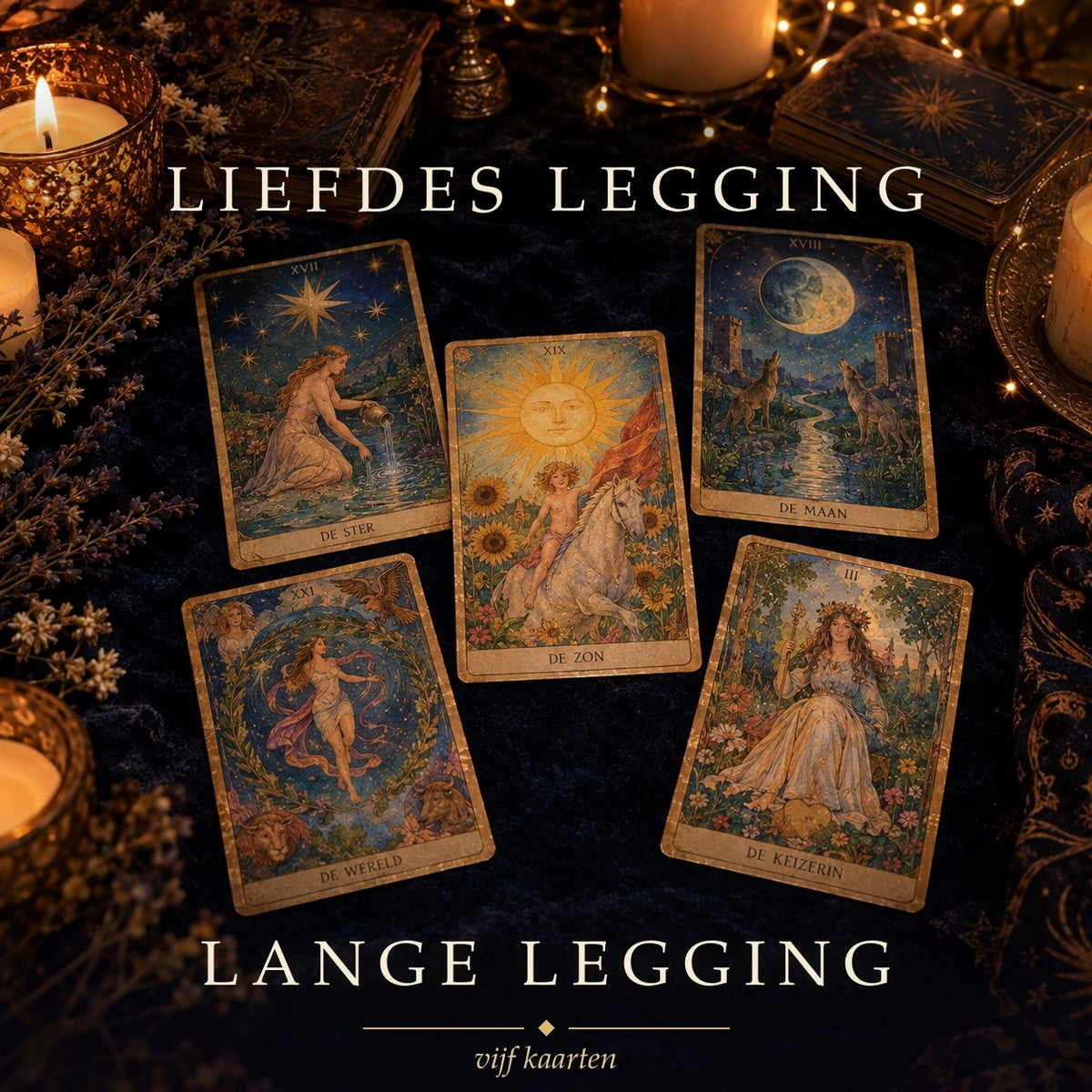 Lange legging - Tarot