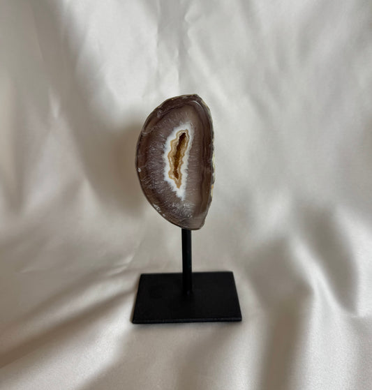 Agaat Geode S Op Standaard Nr. 431