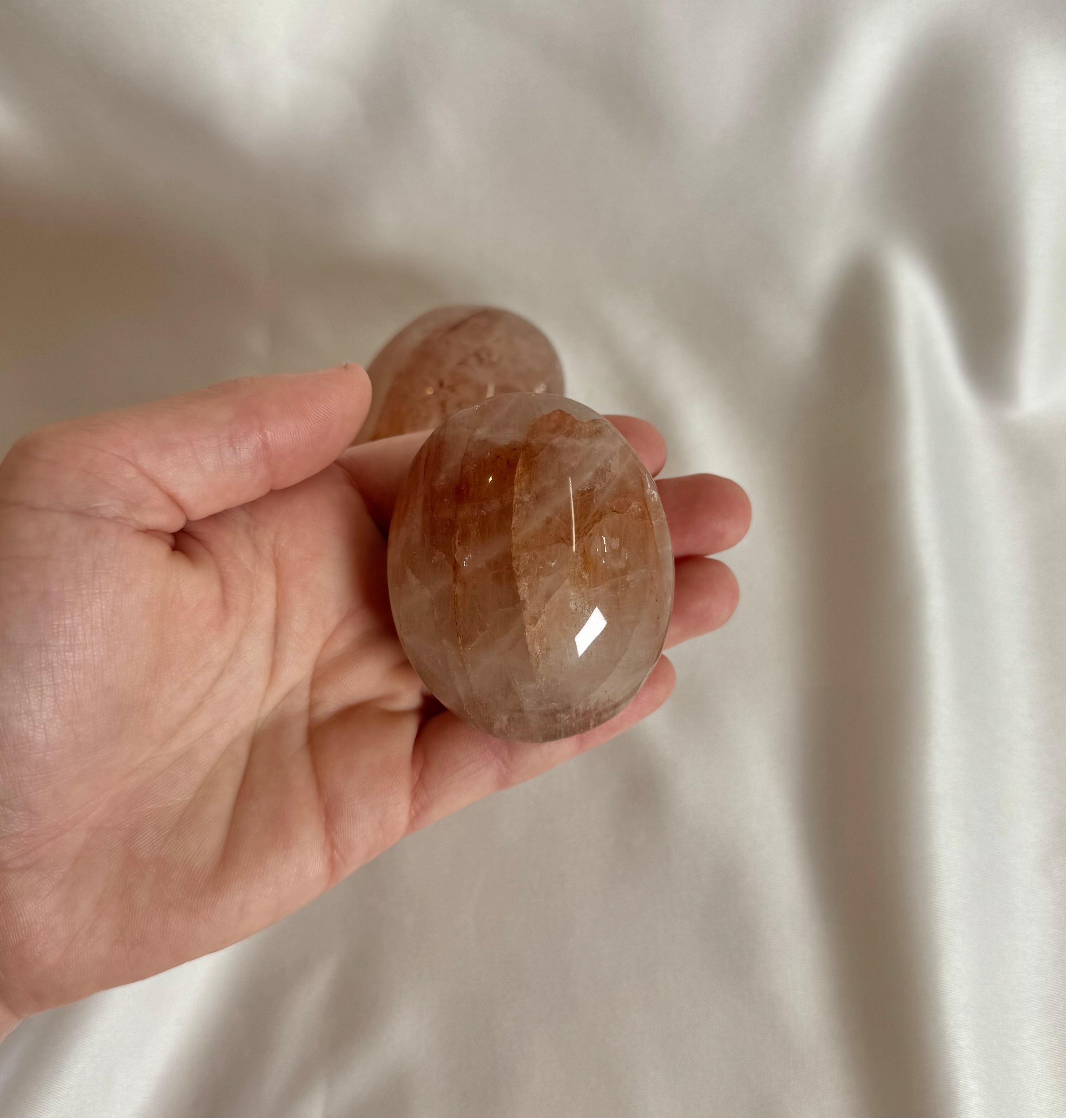 Hematoide Kwarts Handsteen