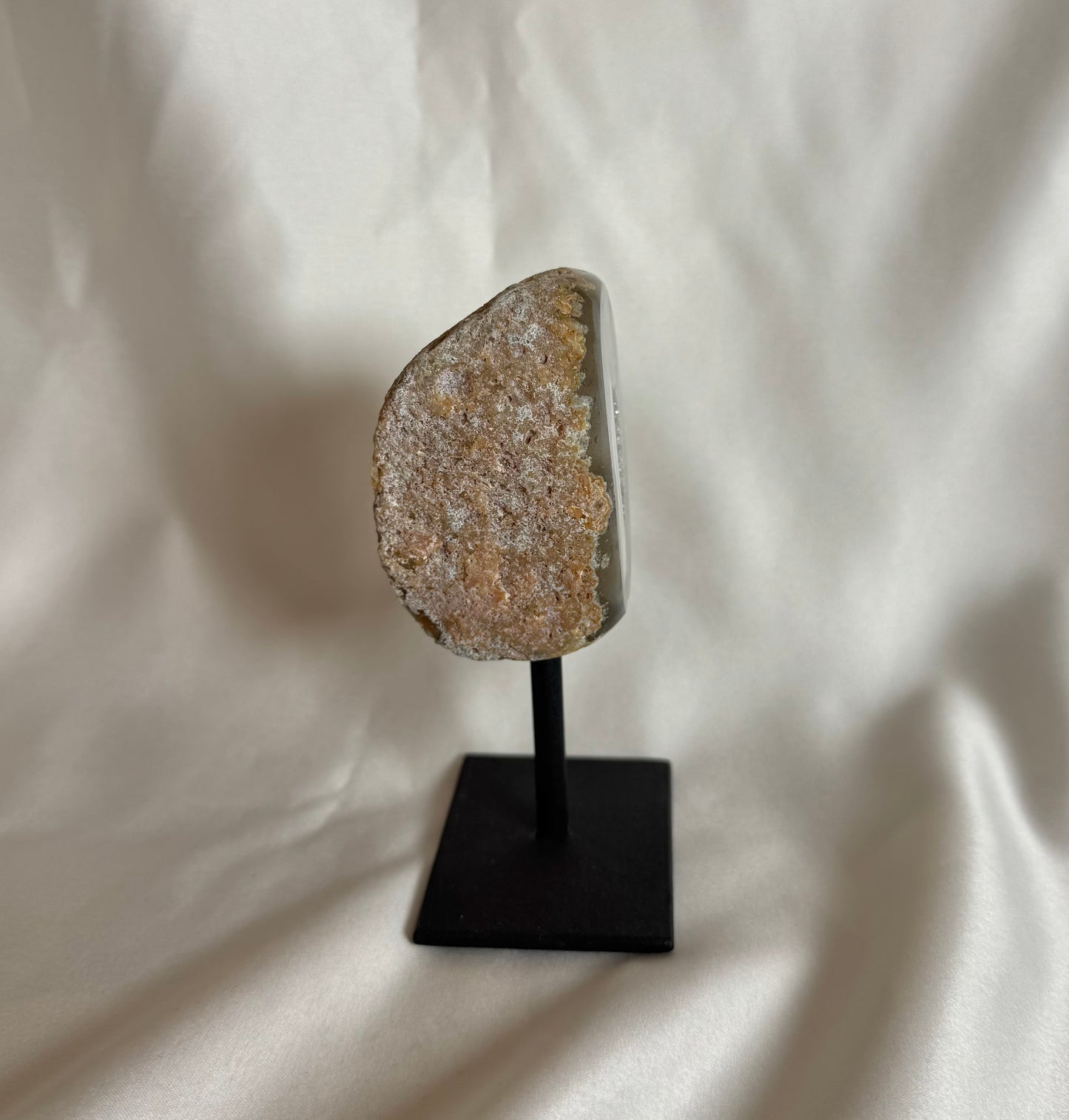 Agaat Geode S Op Standaard Nr. 438