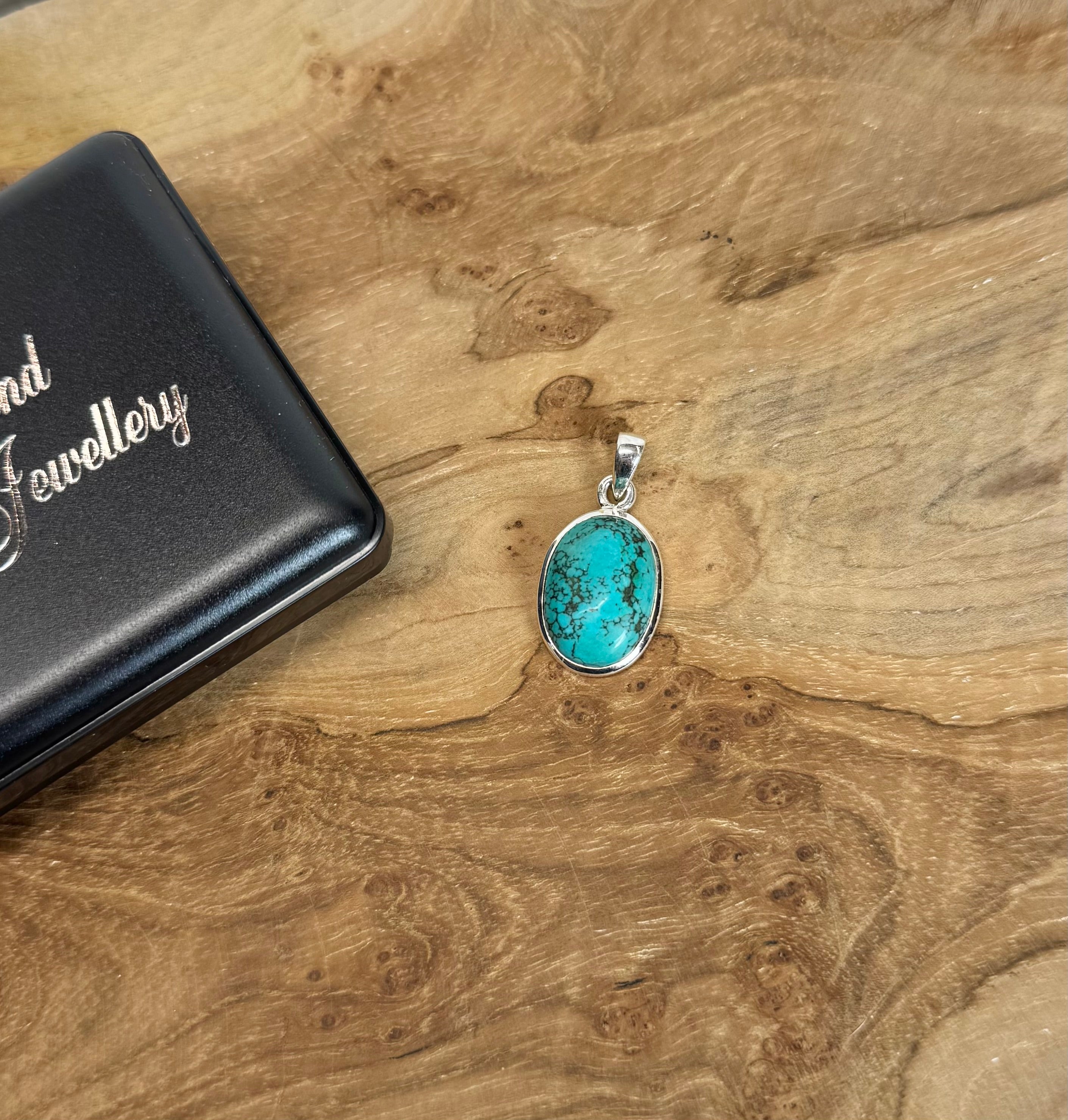 Turkoois Hanger 925 Zilver Nr. 20