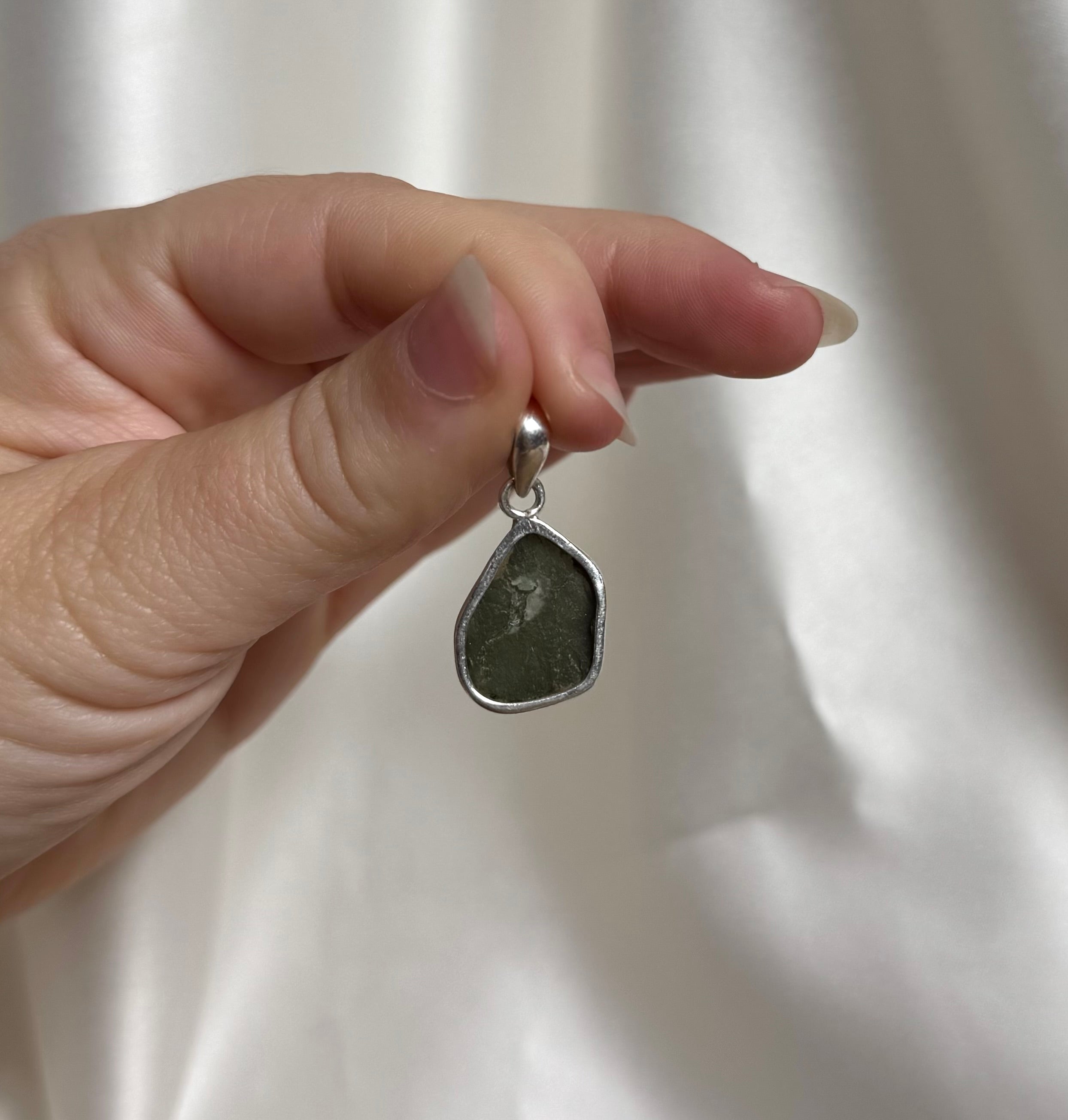 Moldaviet Hanger 925 Zilver A34