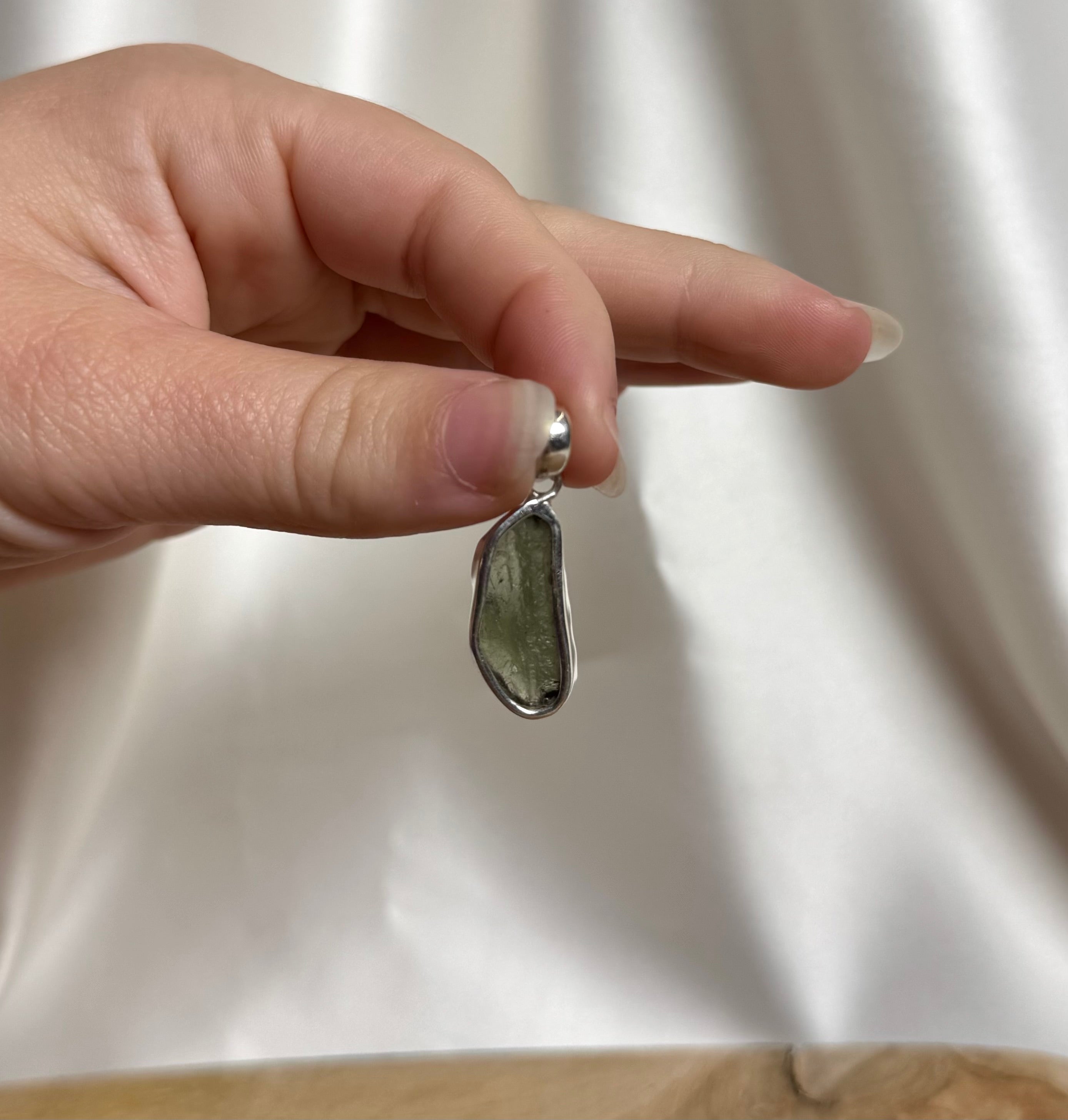 Moldaviet Hanger 925 Zilver A33