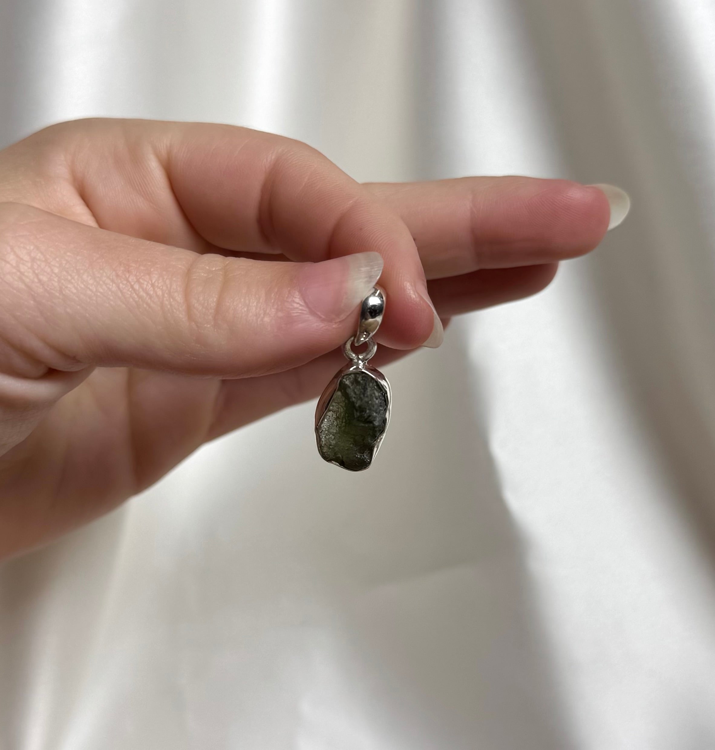 Moldaviet Hanger 925 Zilver A32