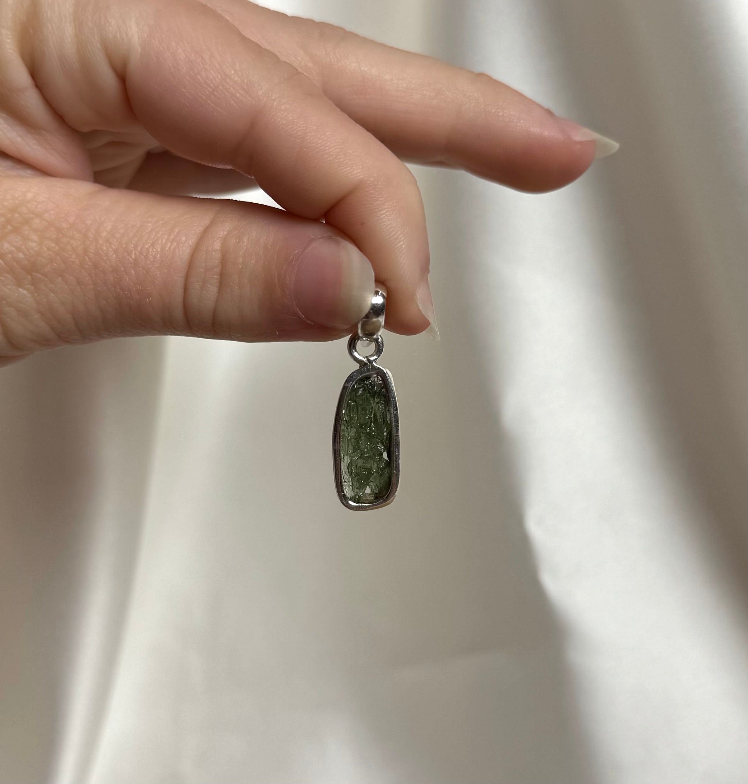 Moldaviet Hanger 925 Zilver A26