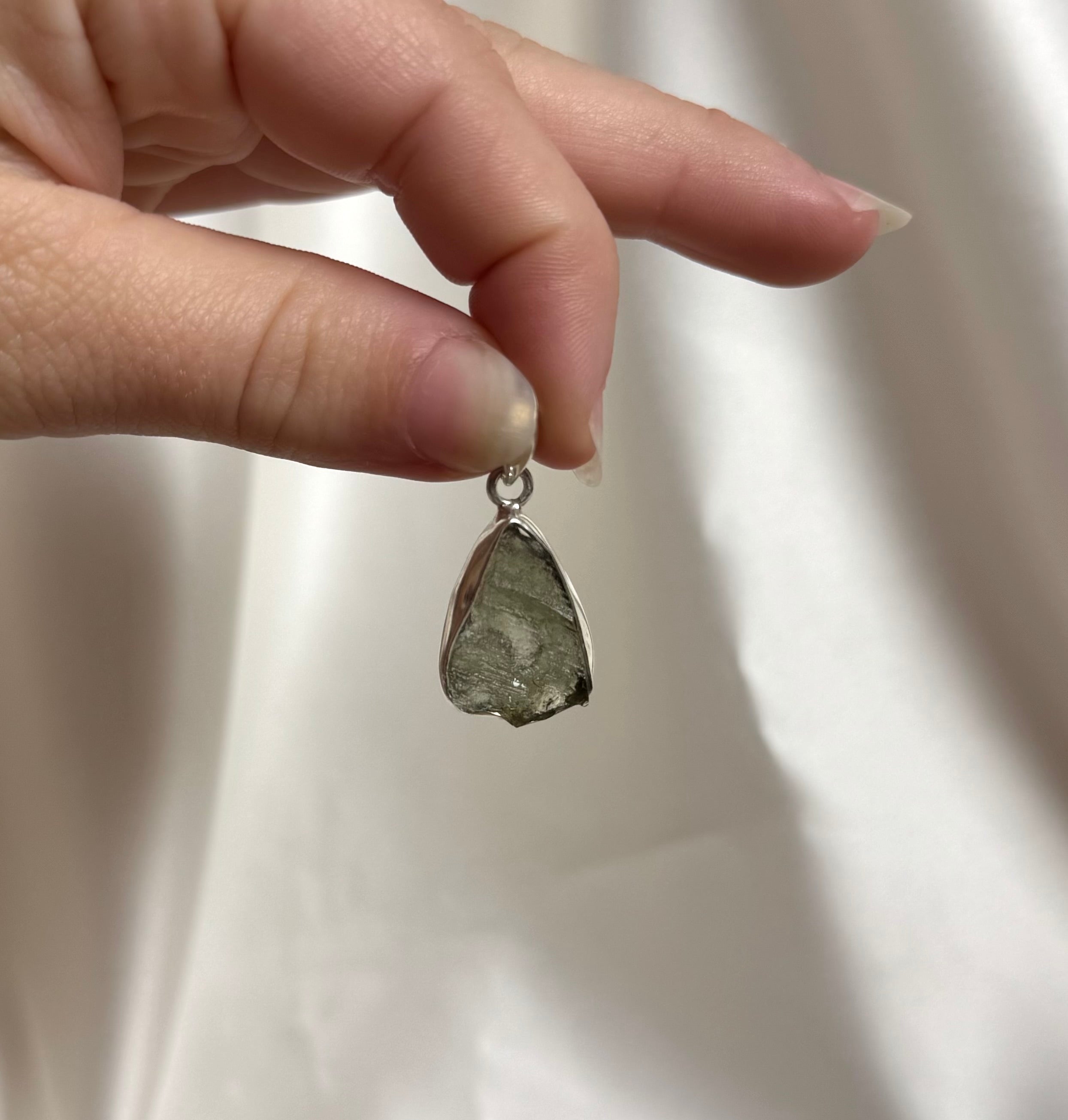 Moldaviet Hanger 925 Zilver A23