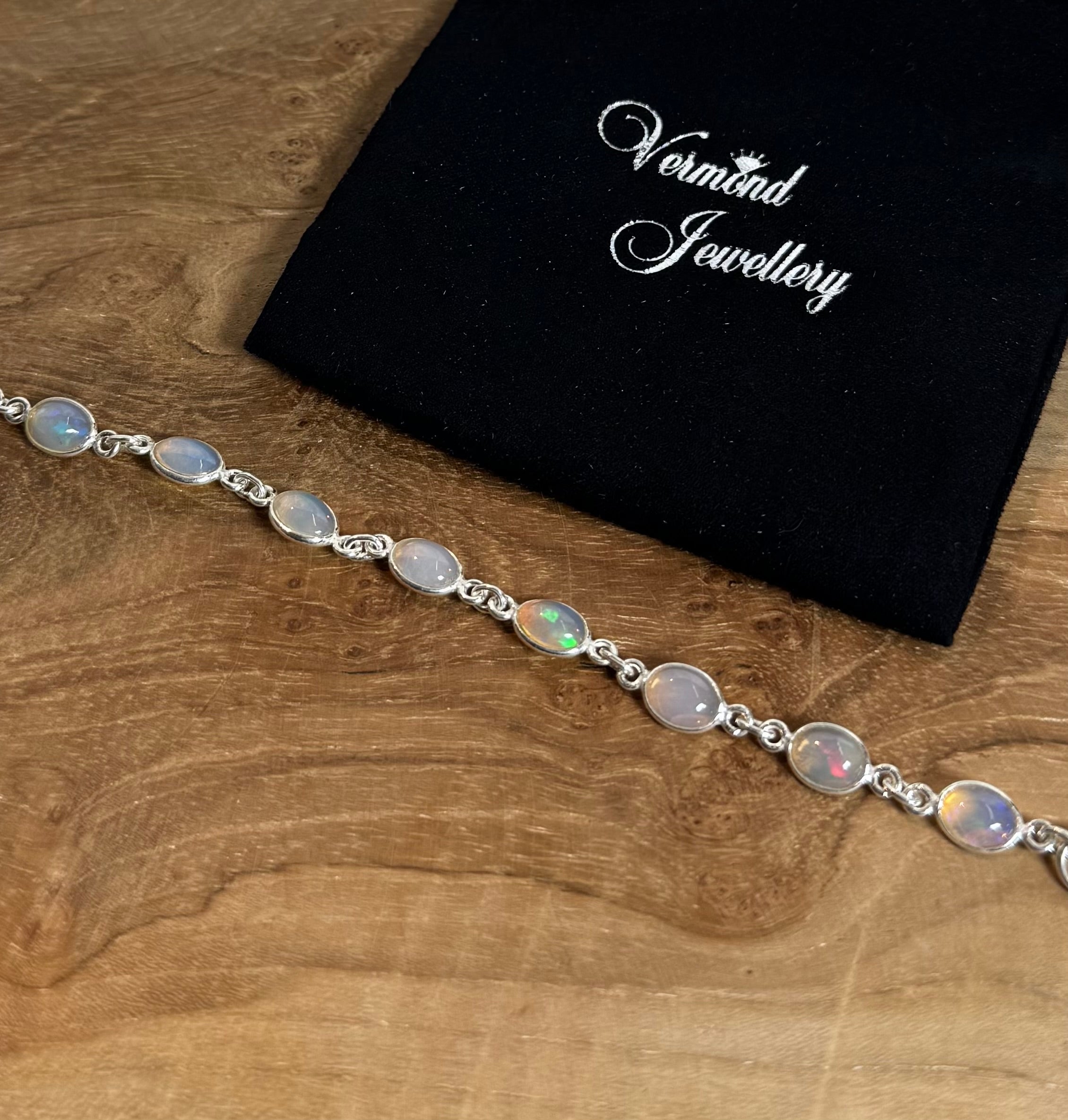 Opaal Armband 925 Zilver