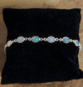 Opaal Armband 925 Zilver R20
