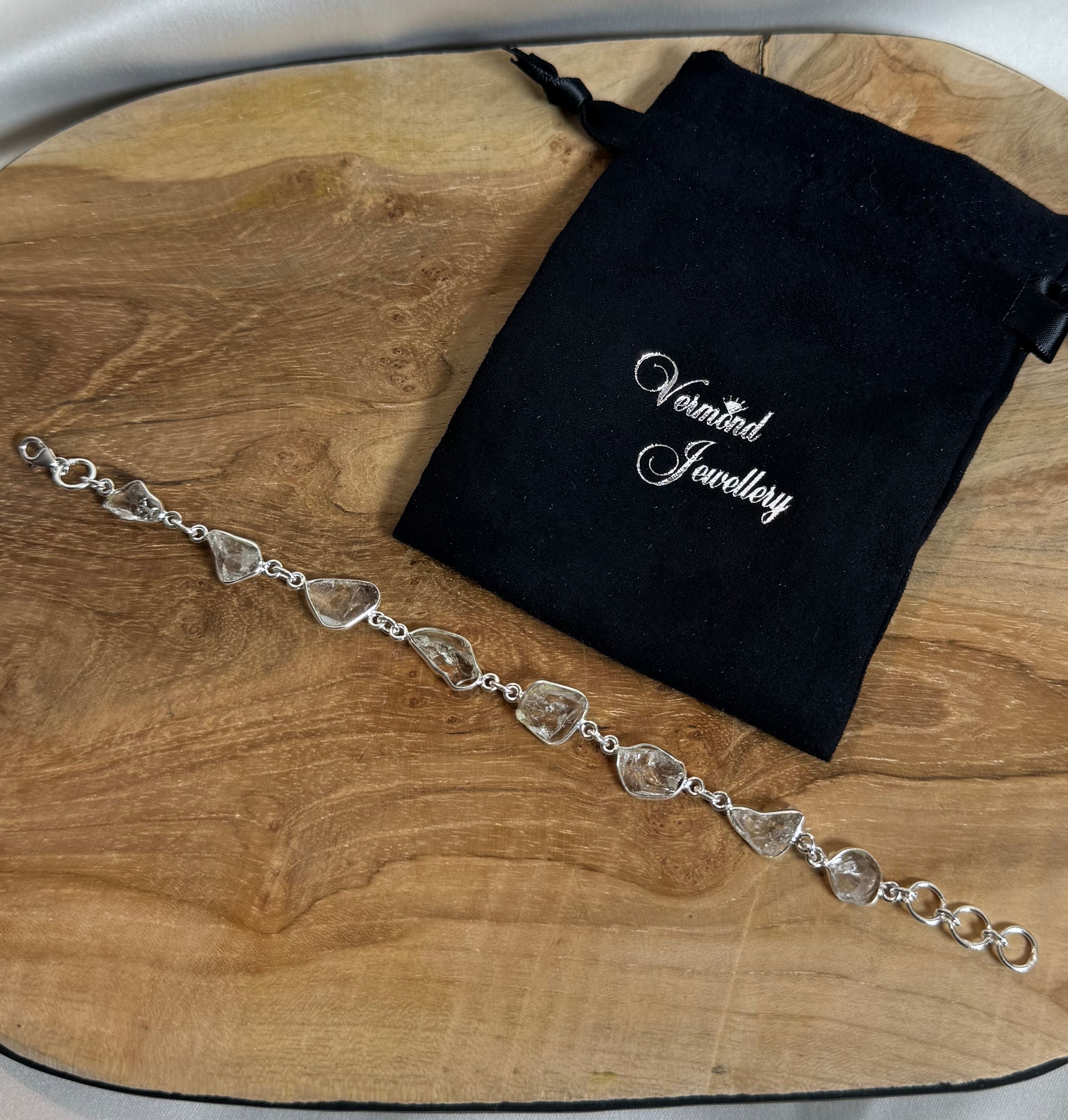 Herkimer Diamant Armband 925 Zilver