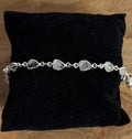 Herkimer Diamant Armband 925 Zilver