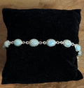 Larimar Armband 925 Zilver