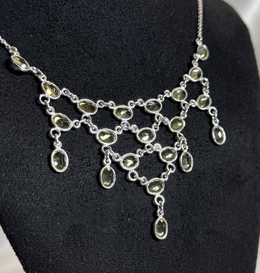 Citrien Ketting 925 Zilver C2