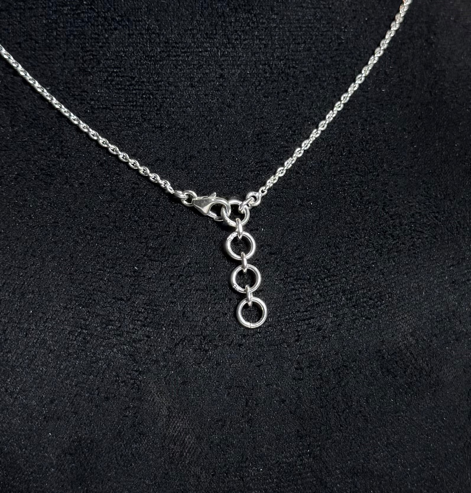 Citrien Ketting 925 Zilver