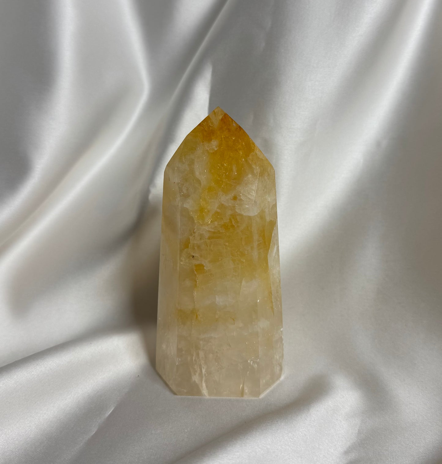 Limoniet Kwarts Punt (Golden Healer) Nr. 523