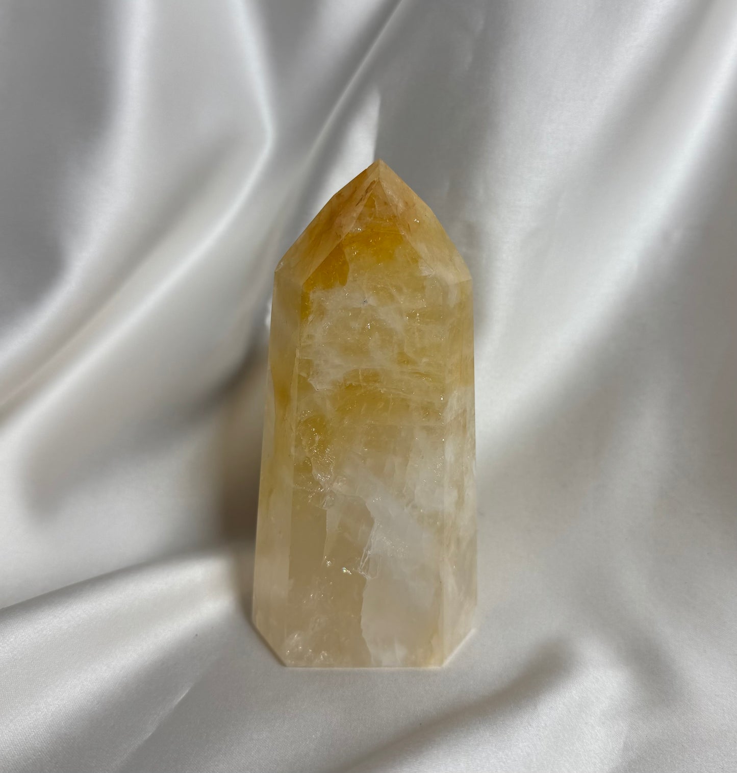 Limoniet Kwarts Punt (Golden Healer) Nr. 523