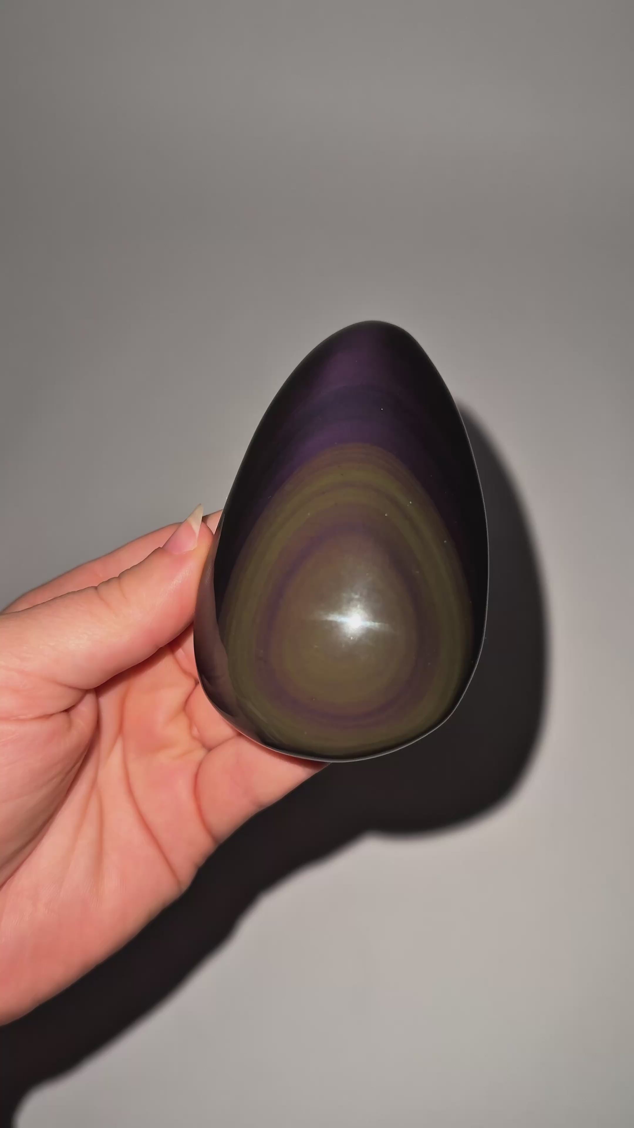 Regenboog Obsidiaan Nr. 567